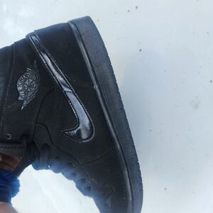 Jordan Men's Black High-Top Sneakers